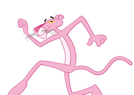 活力四射的粉色卡通老鼠裁片印花服装