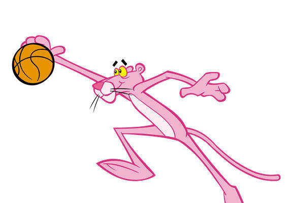 动感篮球老鼠裁片印花服装 趣味运动风服装印花设计