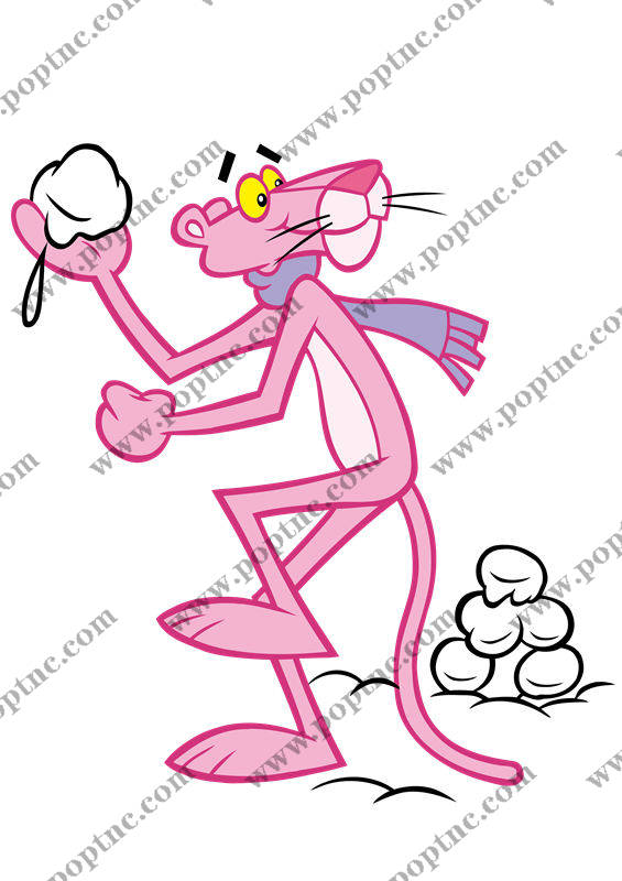 趣味卡通老鼠裁片印花服装印花设计