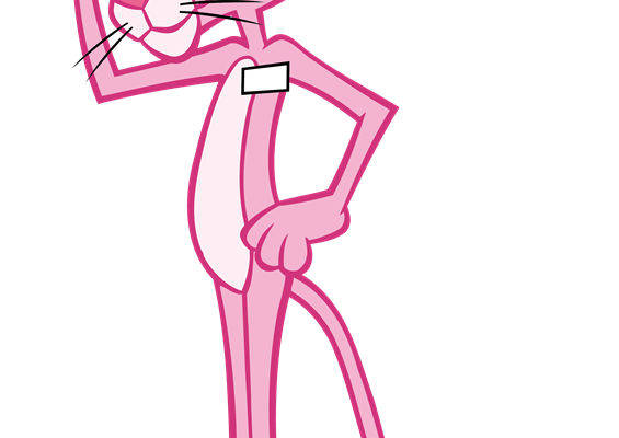 时尚卡通老鼠裁片印花服装印花设计