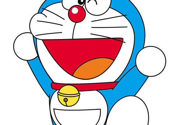 经典卡通裁片印花服装，活泼可爱哆啦A梦主题服装印花