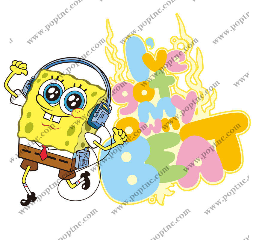 活力四射的卡通裁片印花服装,展现个性魅力