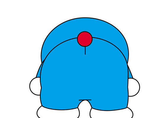 创意蓝色卡通大象裁片印花服装