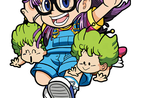 经典动漫裁片印花服装：阿拉蕾的趣味冒险