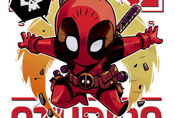 独特漫威风格裁片印花服装，展现个性时尚