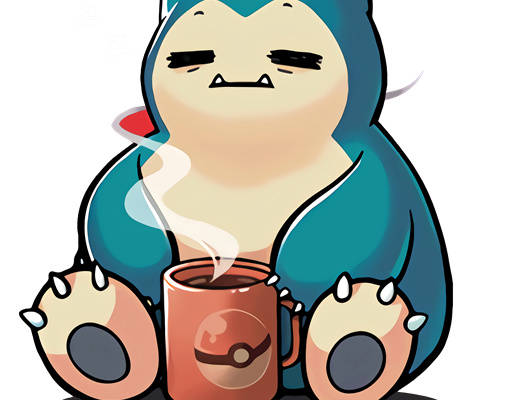 可爱卡通猫裁片印花服装印花设计，适合咖啡爱好者