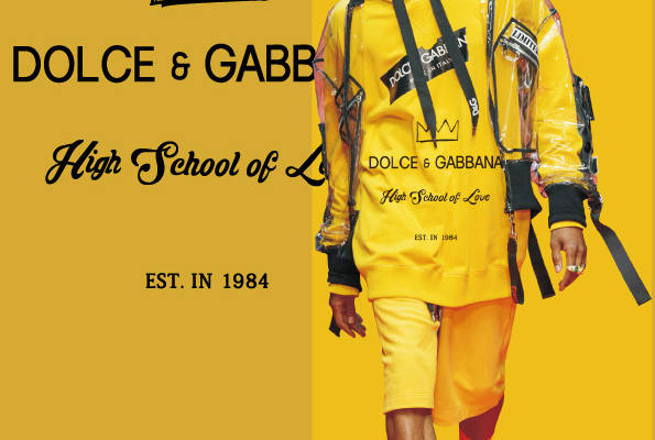 Dolce & Gabbana裁片印花服装:引领时尚潮流的黄色运动风格