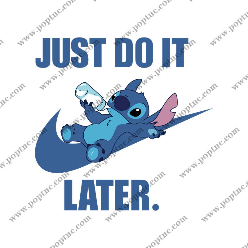 趣味卡通史迪奇裁片印花服装,轻松幽默的休闲风格