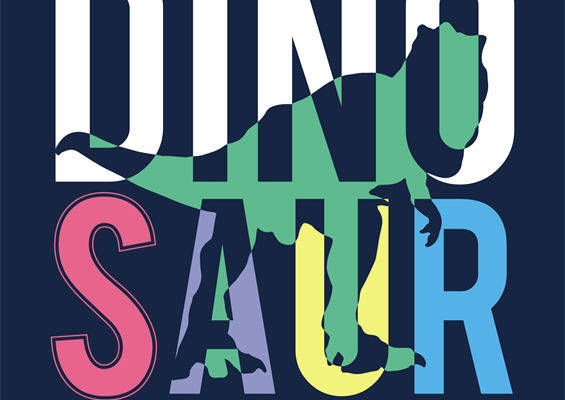 创意恐龙主题裁片印花服装，展现个性野生动物风格