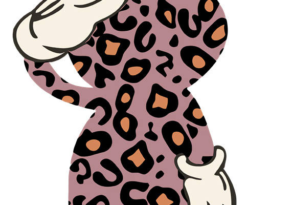 时尚豹纹裁片印花服装,展现个性魅力的潮流选择