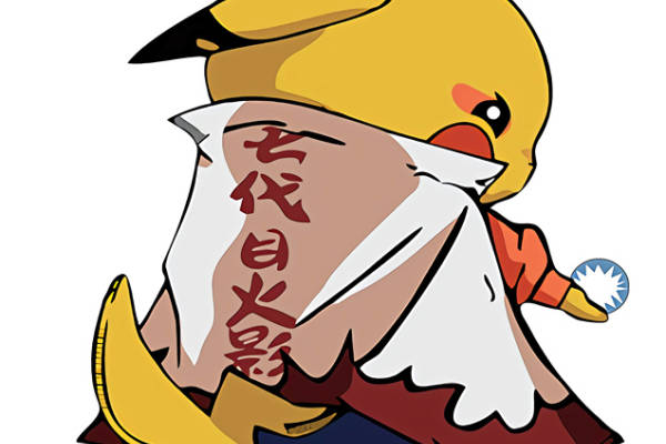 创意皮卡丘裁片印花服装 动漫风格时尚潮流服饰