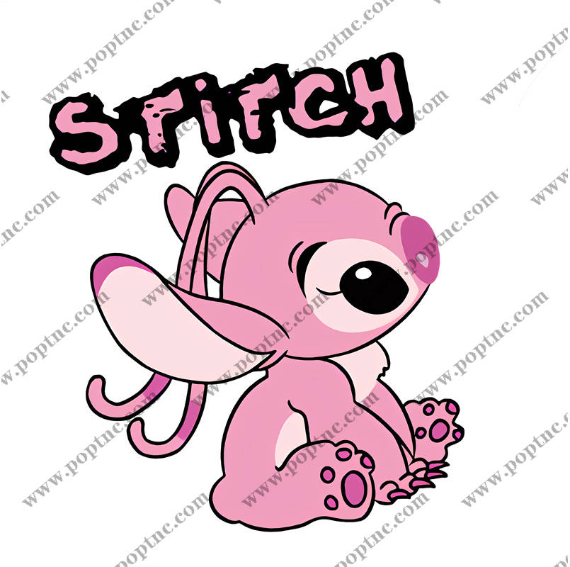 可爱史迪奇裁片印花服装,打造独特卡通风格