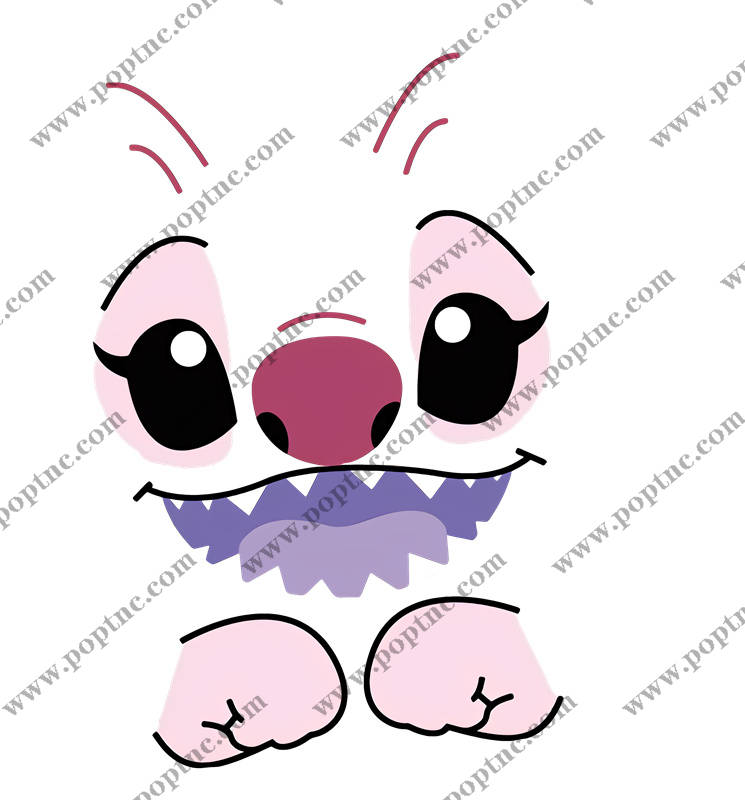 可爱卡通风格裁片印花服装印花设计