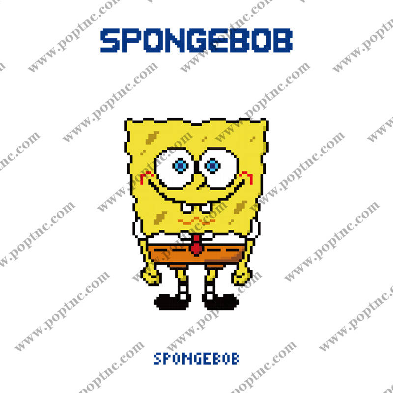 经典卡通角色裁片印花服装印花设计