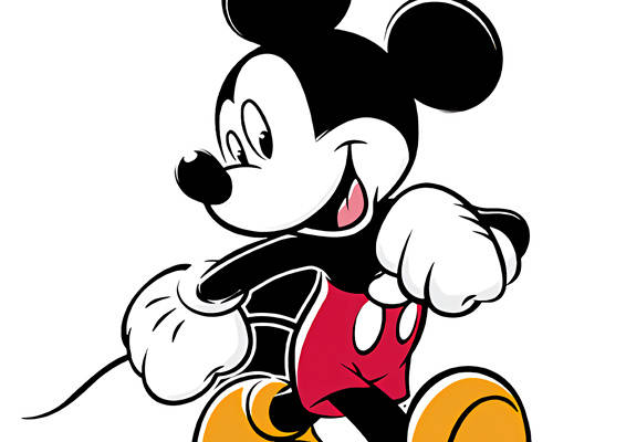 经典米奇裁片印花服装,永不过时的时尚选择