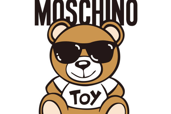 时尚潮牌MOSCHINO熊仔裁片印花服装印花设计