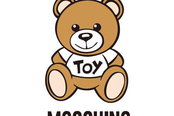 时尚潮流服装印花:可爱小熊裁片印花设计