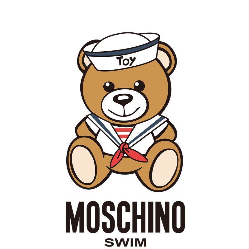 时尚品牌Moschino裁片印花服装印花设计