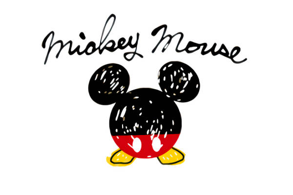 经典米奇老鼠裁片印花服装，打造时尚儿童服饰