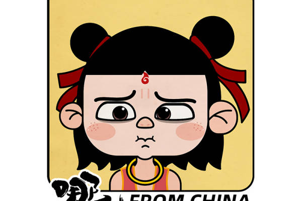 哪吒主题裁片印花服装 展现中国传统文化魅力