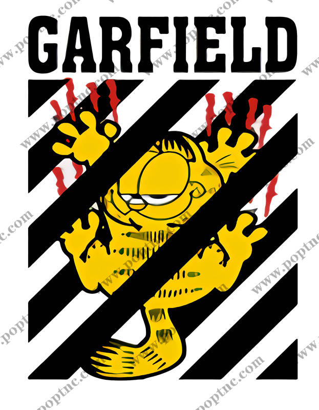 加菲猫趣味裁片印花服装:打造独特个性风格