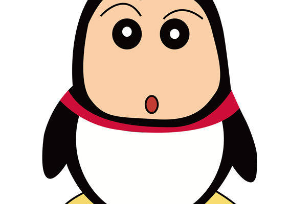 可爱卡通企鹅裁片印花服装,增添童趣与活力