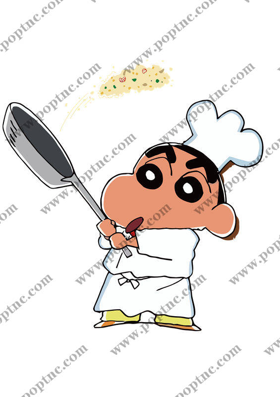 卡通厨师裁片印花服装印花设计,趣味厨房主题服装