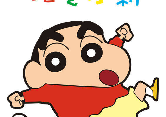 蜡笔小新主题裁片印花服装印花设计