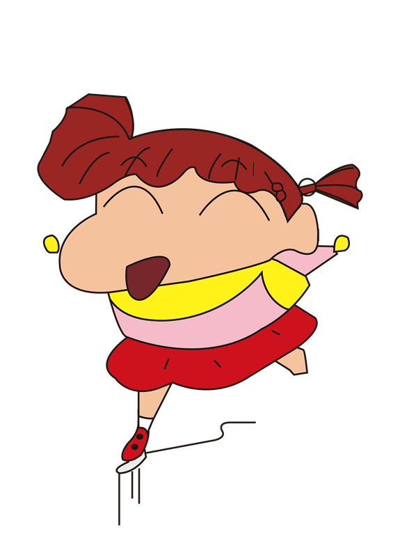 卡通风格可爱女孩裁片印花服装印花设计