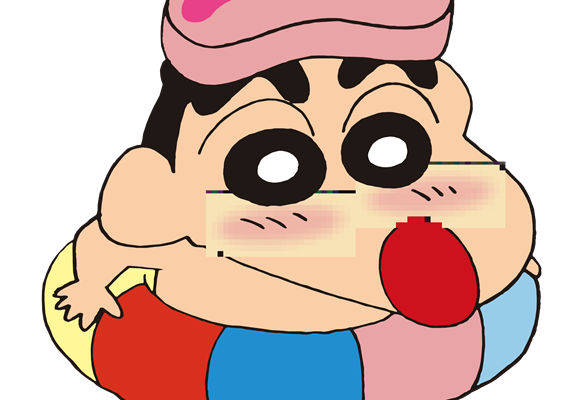 卡通风格可爱胖男孩裁片印花服装印花设计