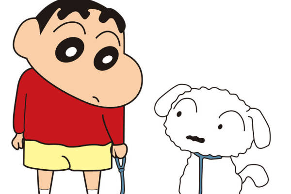 可爱卡通小男孩与小狗裁片印花服装印花设计