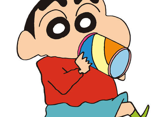 儿童卡通裁片印花服装：活泼可爱的彩虹喇叭图案