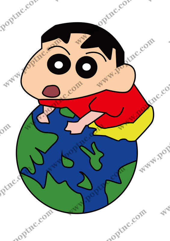 创意地球主题儿童裁片印花服装印花设计