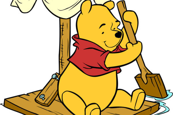 可爱卡通熊裁片印花服装印花设计,适合儿童休闲装