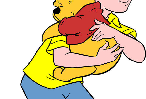 温馨时刻：儿童与小熊裁片印花服装印花设计