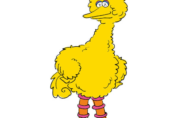 时尚潮流大黄鸭裁片印花服装印花设计