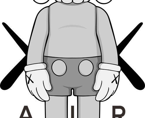 潮流街头风裁片印花服装印花设计