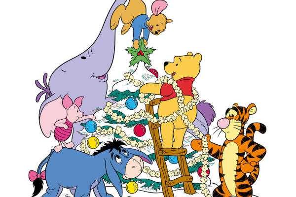 经典卡通动物裁片印花服装 童趣风格节日主题服装印花