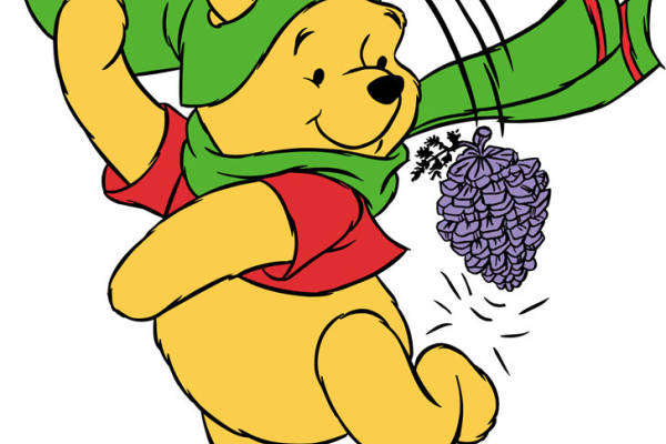 经典卡通熊裁片印花服装印花设计