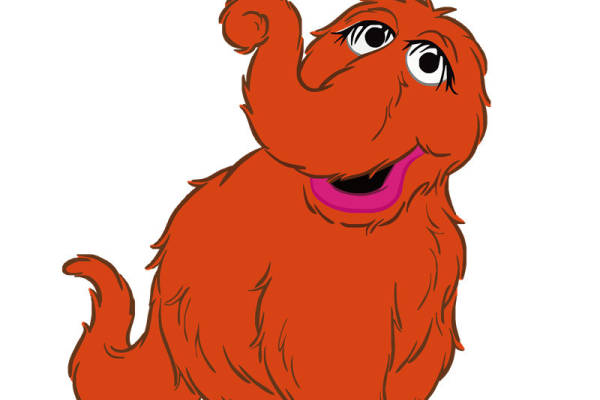 可爱卡通大象裁片印花服装 趣味图案服装设计