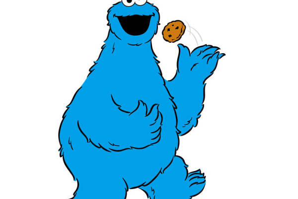 经典卡通形象裁片印花服装，趣味饼干主题服装印花设计