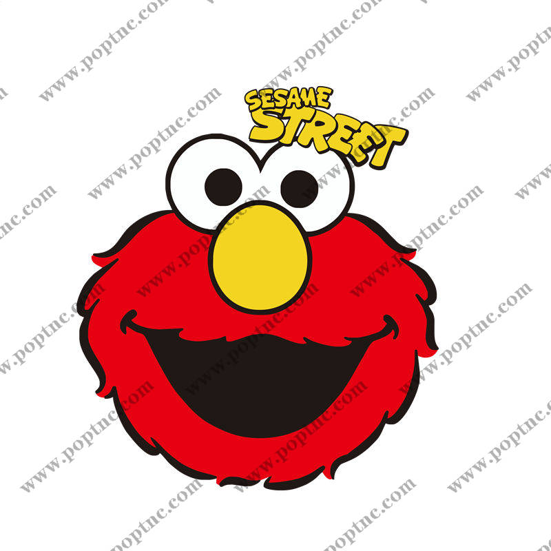 经典卡通角色裁片印花服装,趣味儿童服装印花设计