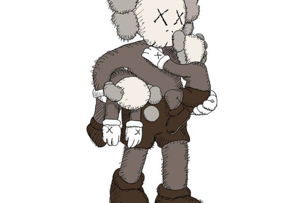 可爱泰迪熊裁片印花服装，时尚个性服装印花设计