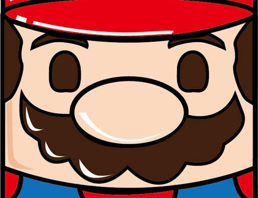 经典马里奥裁片印花服装印花设计，适合游戏爱好者