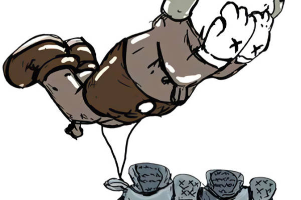 创意卡通裁片印花服装,趣味动物图案服装印花设计