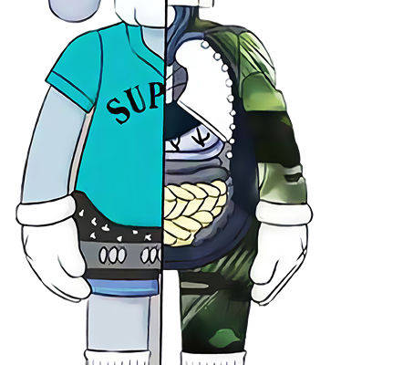 时尚潮流个性裁片印花服装印花设计