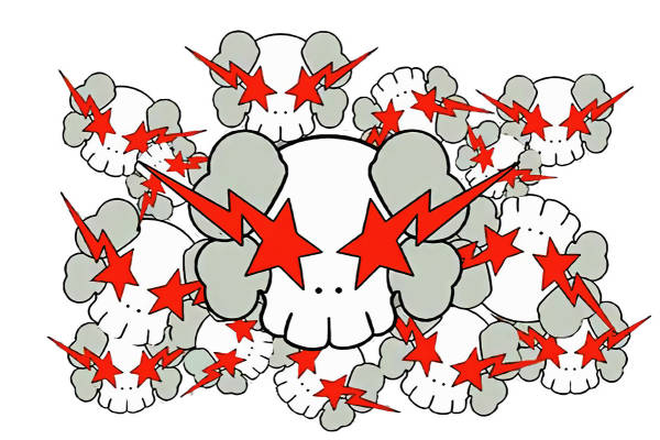 创意卡通兔子裁片印花服装印花设计