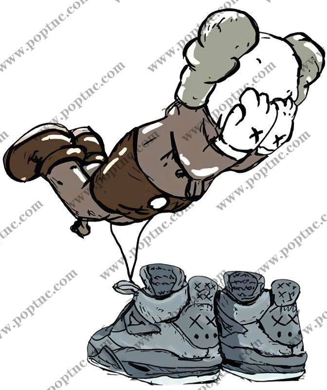 创意裁片印花服装:个性卡通手套与靴子图案设计