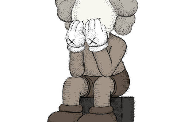 时尚潮流卡通熊裁片印花服装印花设计