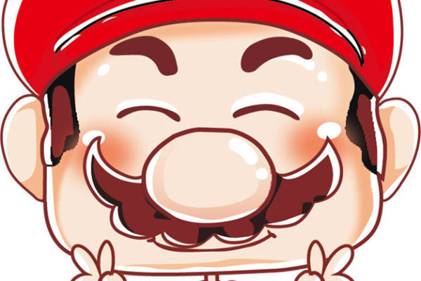 经典卡通裁片印花服装印花设计，适合儿童和游戏爱好者